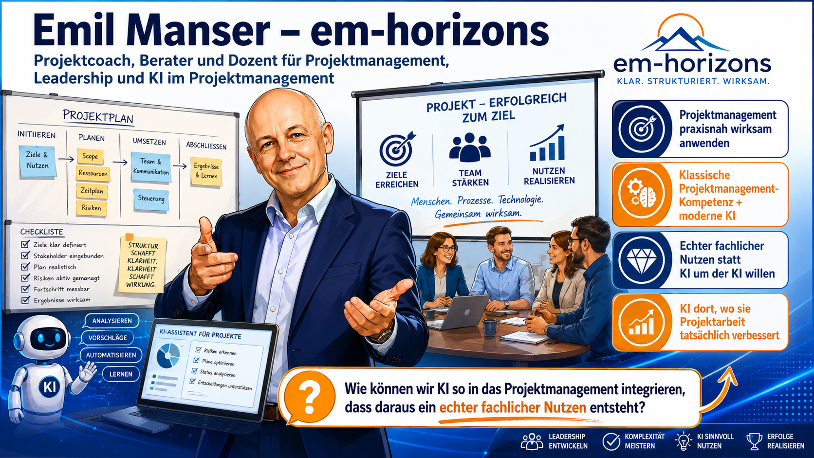 Speaker Emil Manser